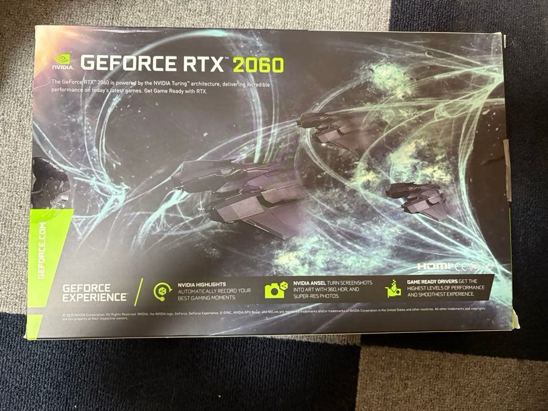 玄人志向 NVIDIA GeForce RTX2060 GDDR6 6GB