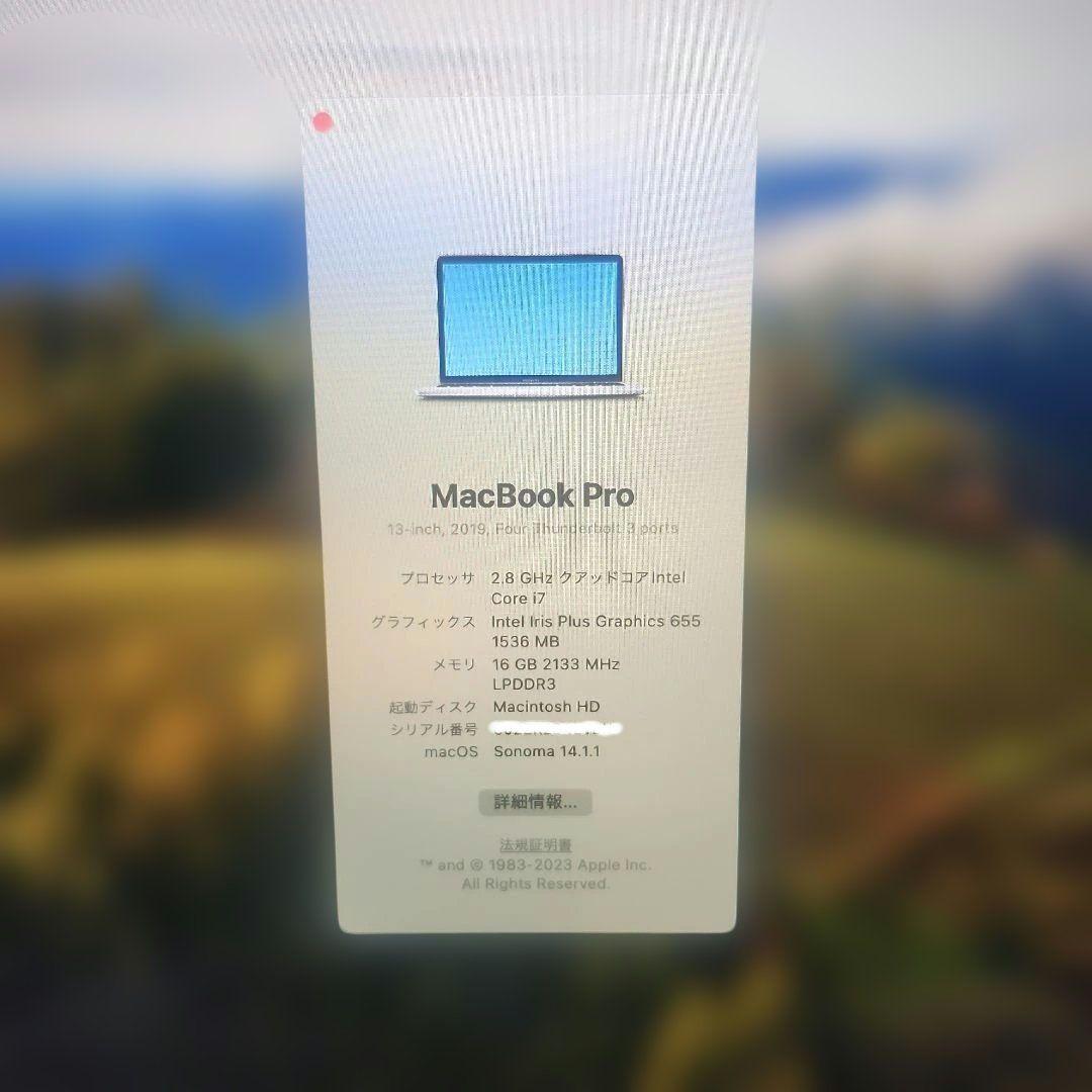 2018年MacBook Pro Windows 11 Pro 本体13inch