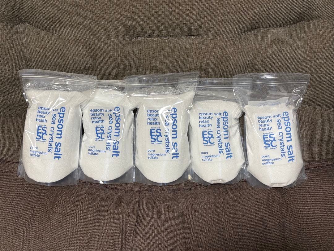【kiki】エプソムソルト　シークリスタルス　8袋(2.2kg×8袋)
