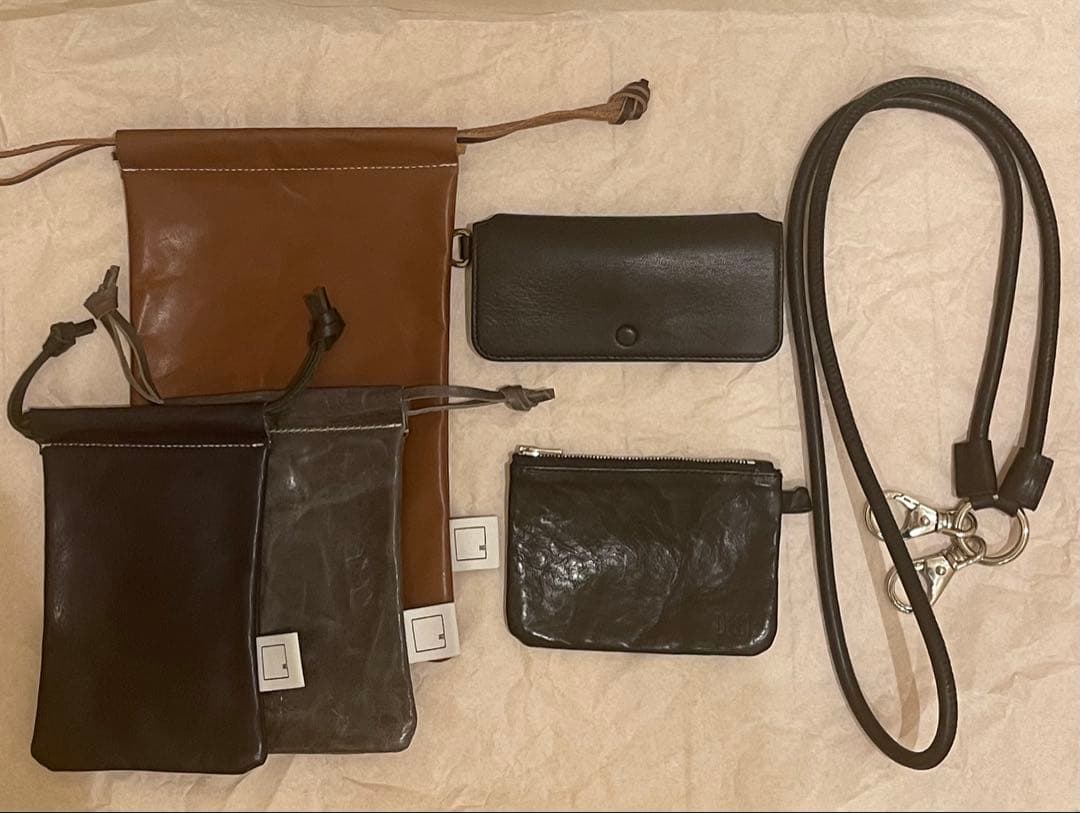 DECi イタリアンレザー　小物セット