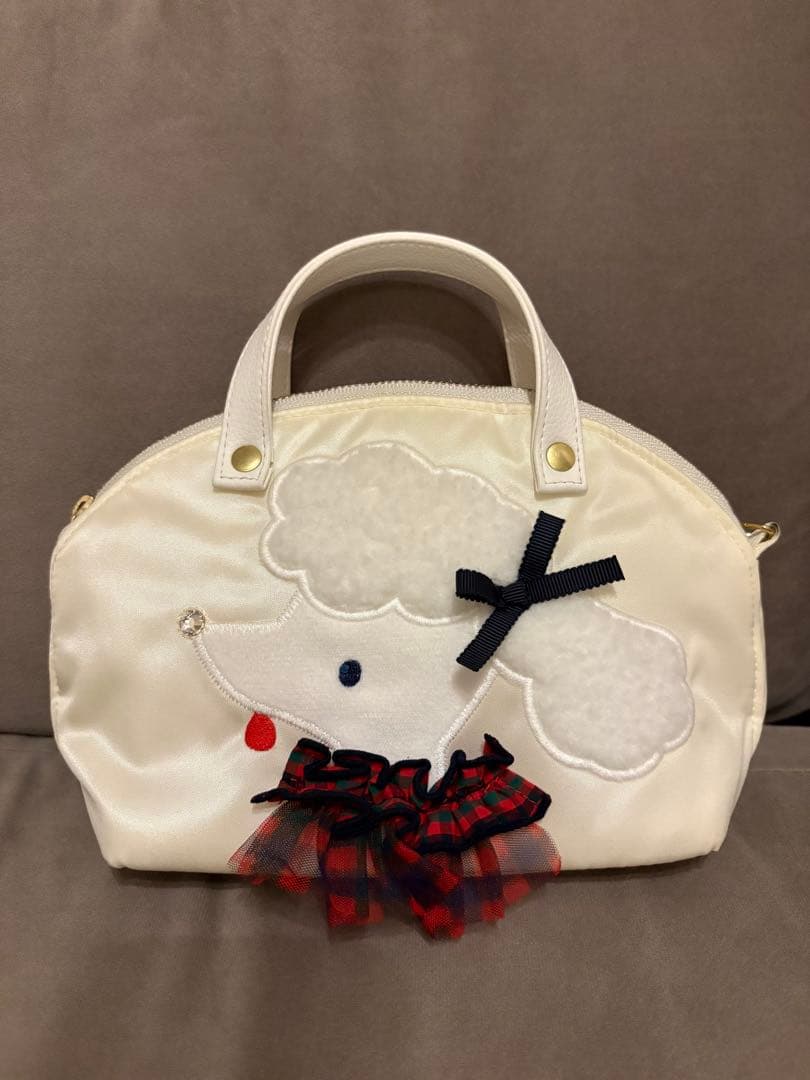 ファミリア×Bibiy ミニバッグ　ホワイト