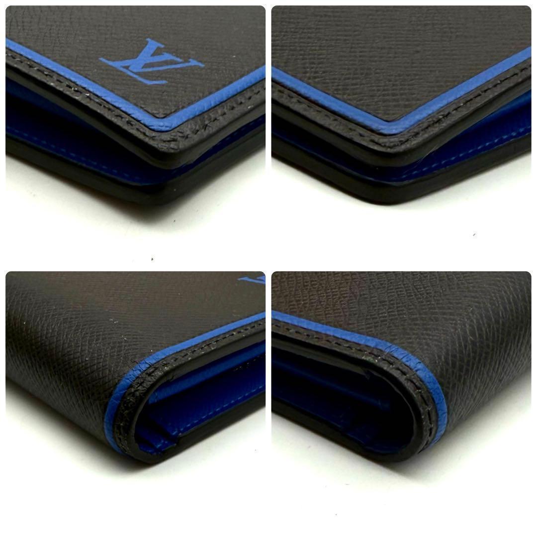 【極上美品】ルイヴィトン タイガ ポルトフォイユ ブラザ 折り財布