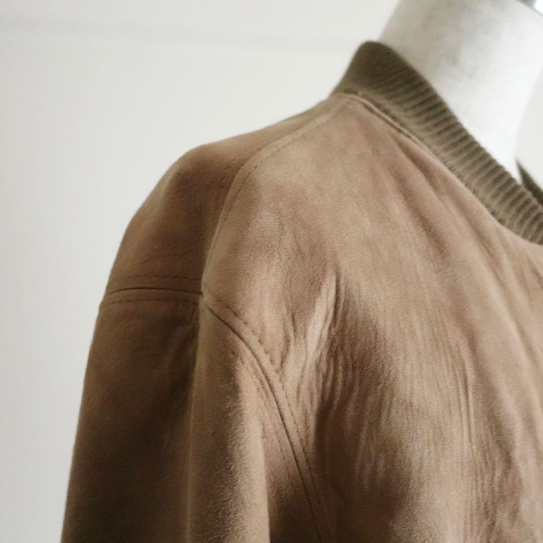 ジャケット・アウター 1970s80s Euro Vintage Suede BomberJacket