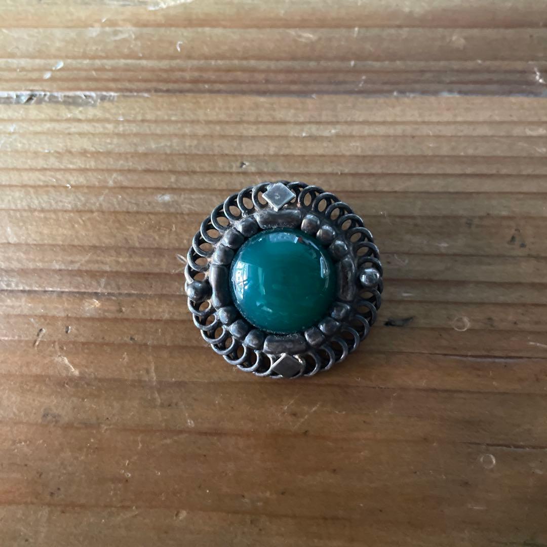   ジョージジェンセン ブローチ バッジ シルバー 925