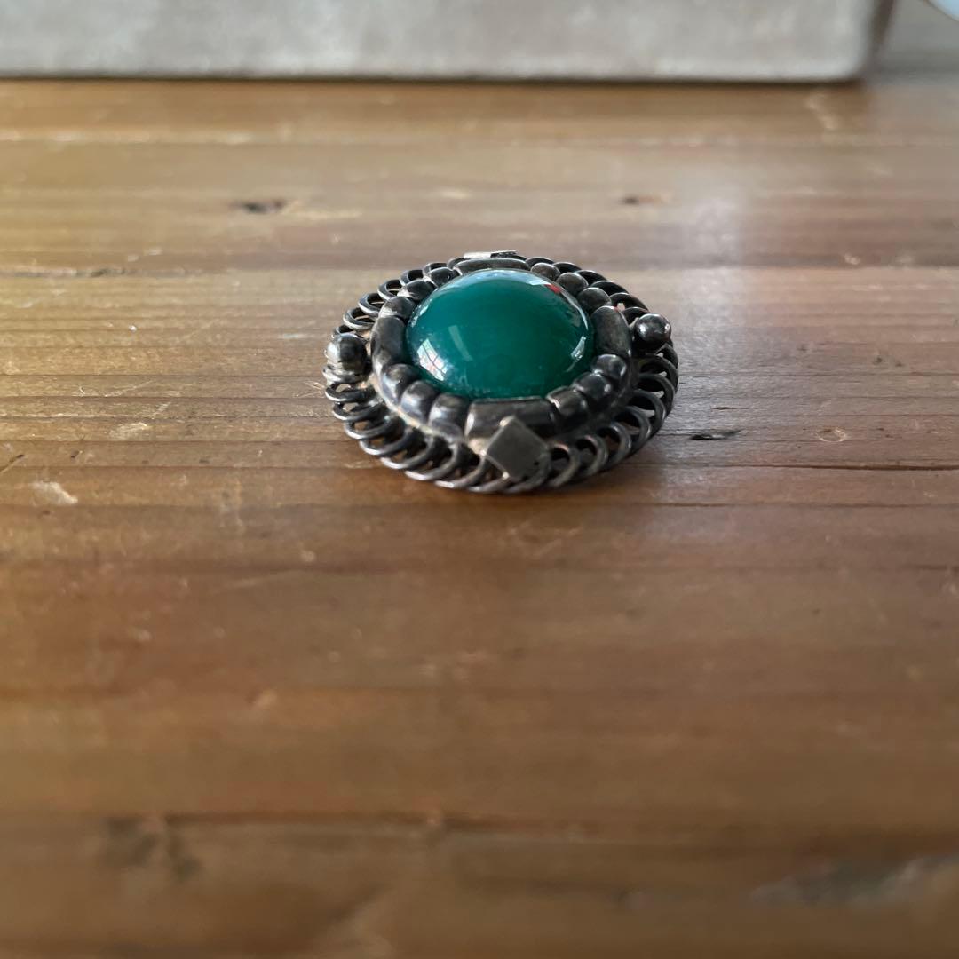   ジョージジェンセン ブローチ バッジ シルバー 925