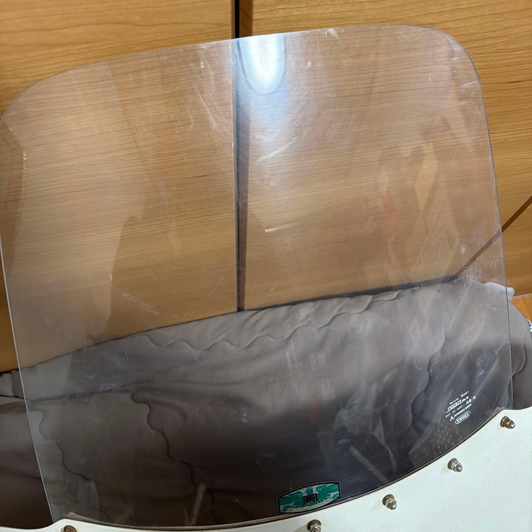 SHOEI ホワイトウインカー付きカウル