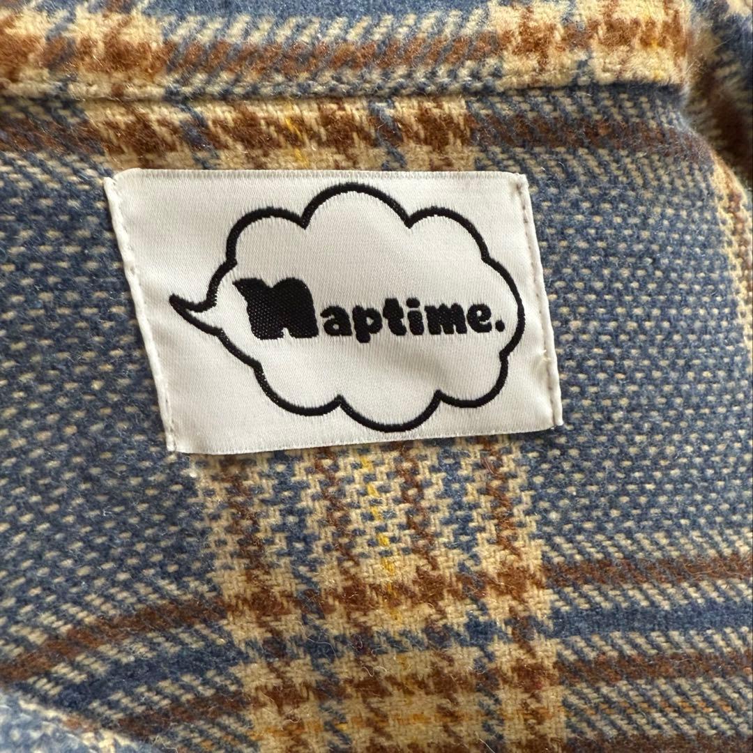 Naptim. (Nissy)チェック柄長袖シャツ