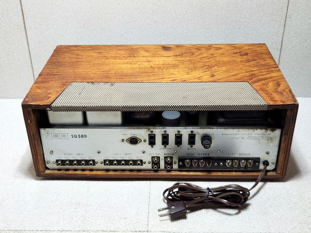 1960年代 LUX SQ38D 真空管 アンプ ラックスマン ジャンク 現状品