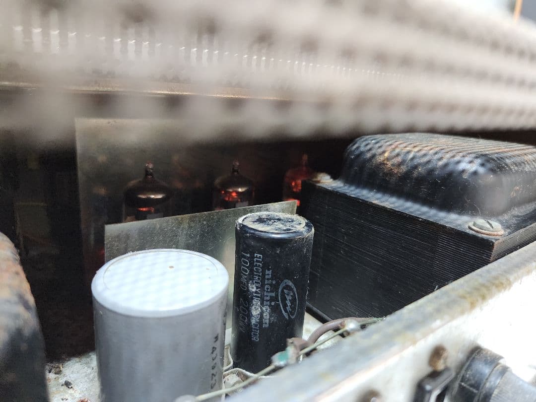 1960年代 LUX SQ38D 真空管 アンプ ラックスマン ジャンク 現状品