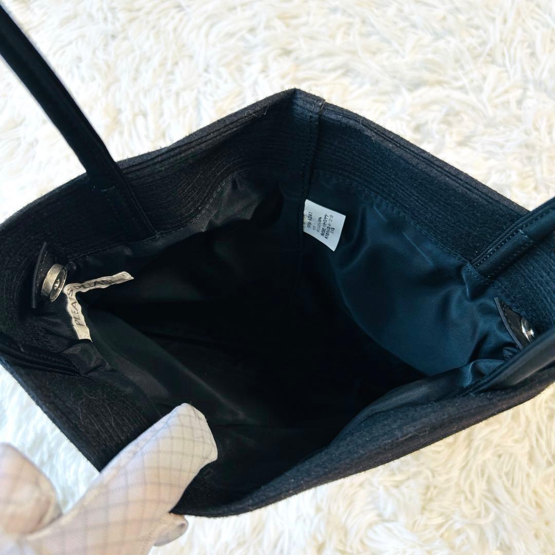 希少✨プリーツプリーズ 変形 ハンドバッグ プリーツバッグ マグネットボタン