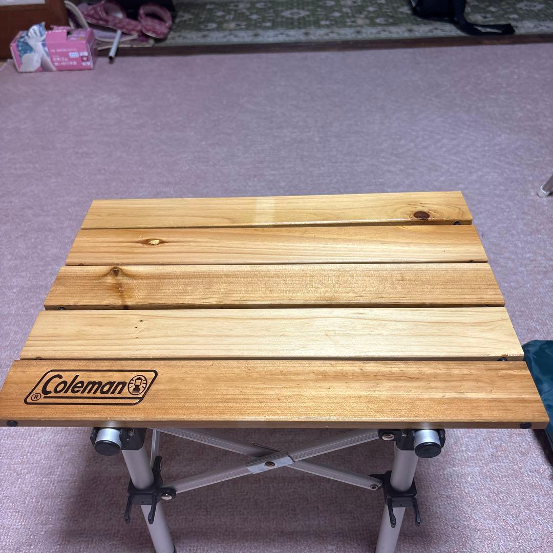 Coleman 折りたたみテーブル 収納袋付き