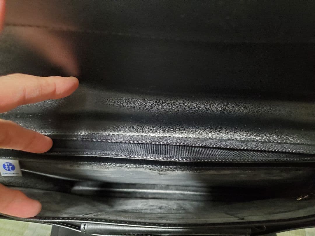 【未使用品】PORTER日本製 牛革 ビジネスバッグ ブラック