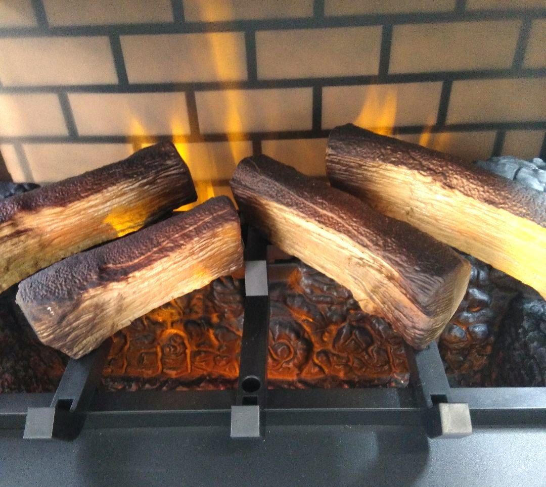 QVCジャパン 暖炉型大型ファンヒーター DFI-5010-01