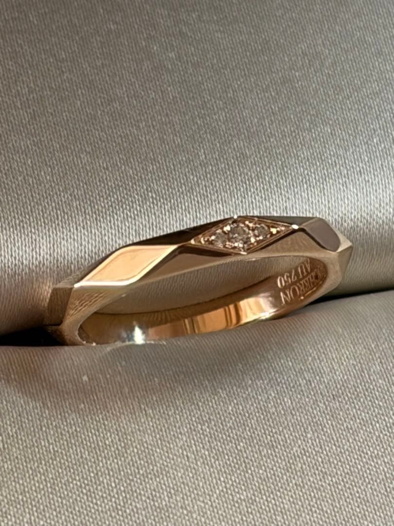 Boucheron ブシュロン ファセット ダイヤモンド リング K18PG