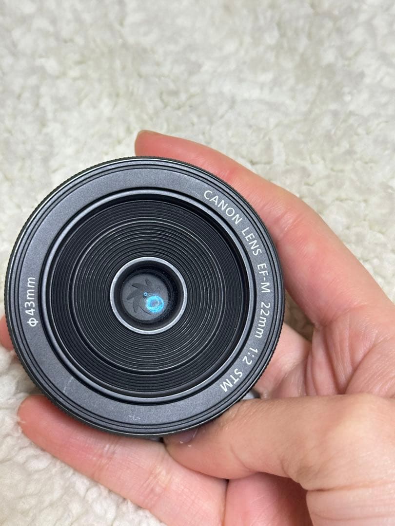 キャノンCanon EF-M 22mm F2 STM 単焦点レンズ