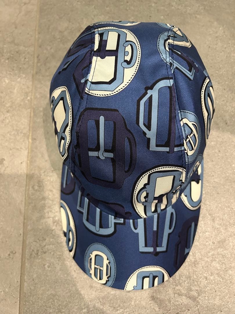 エルメス　HERMES キャスケット　シルク