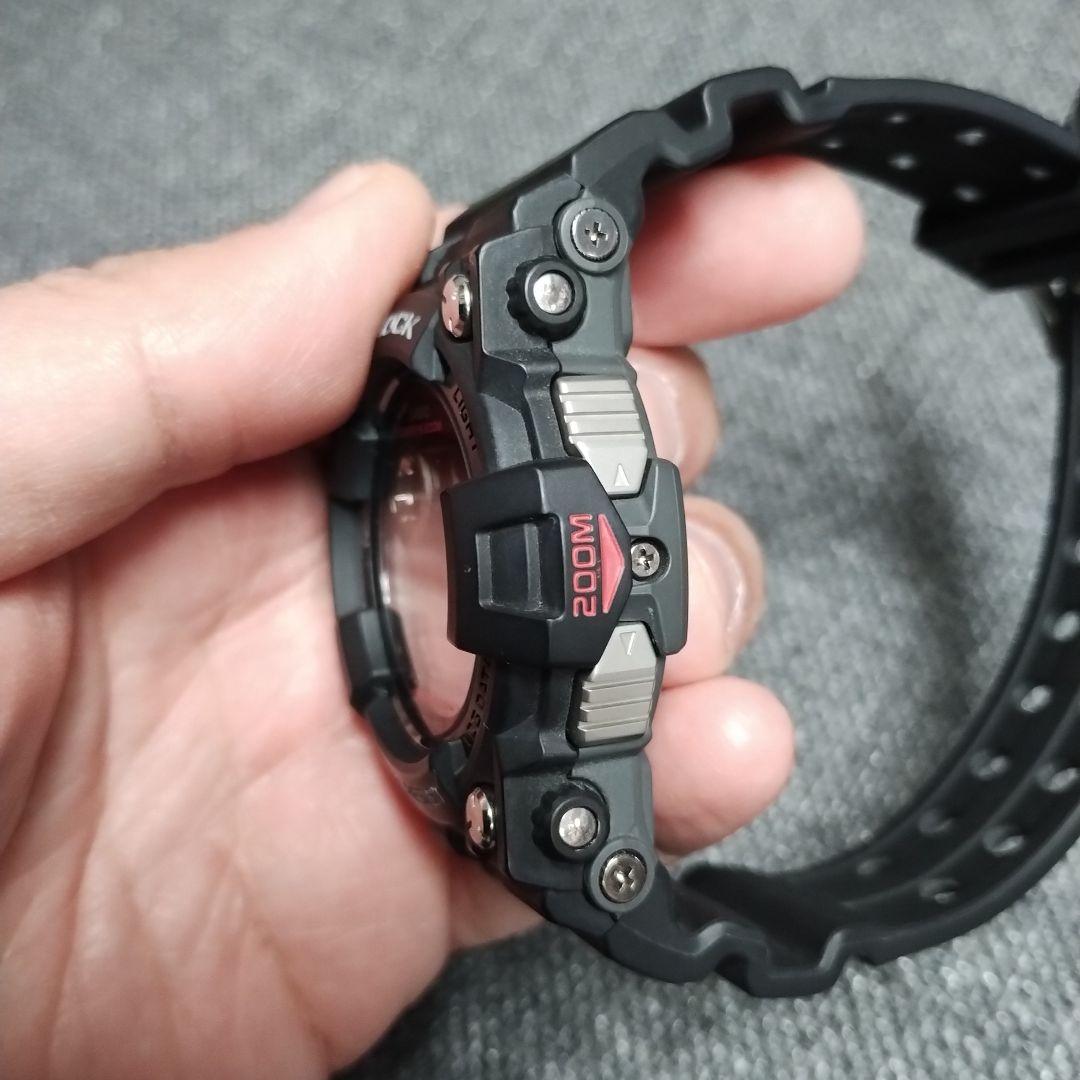 CASIO　G-SHOCK　フロッグマン　ブラック　カシオ　電池交換＆点検済み