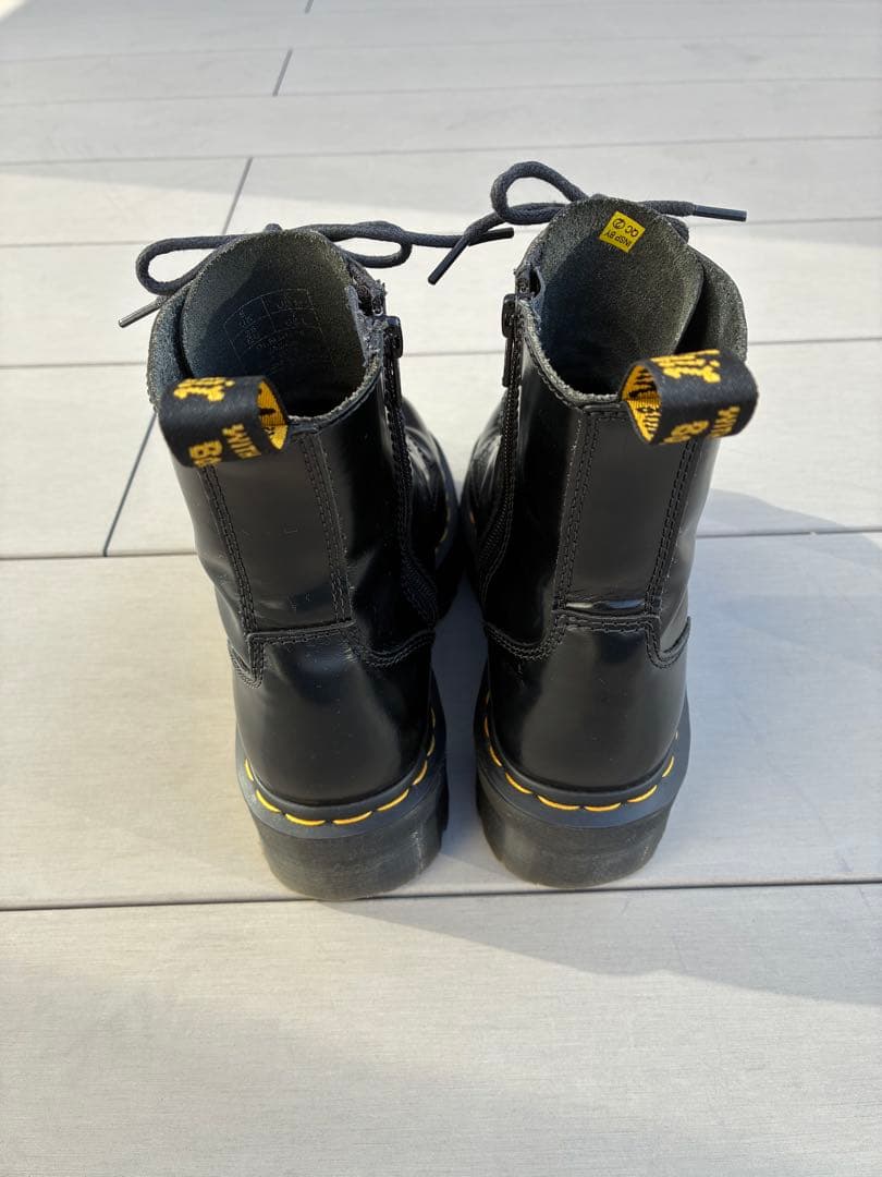 Dr. Martens ブラックJADON 8EYE BOOT 5 UK