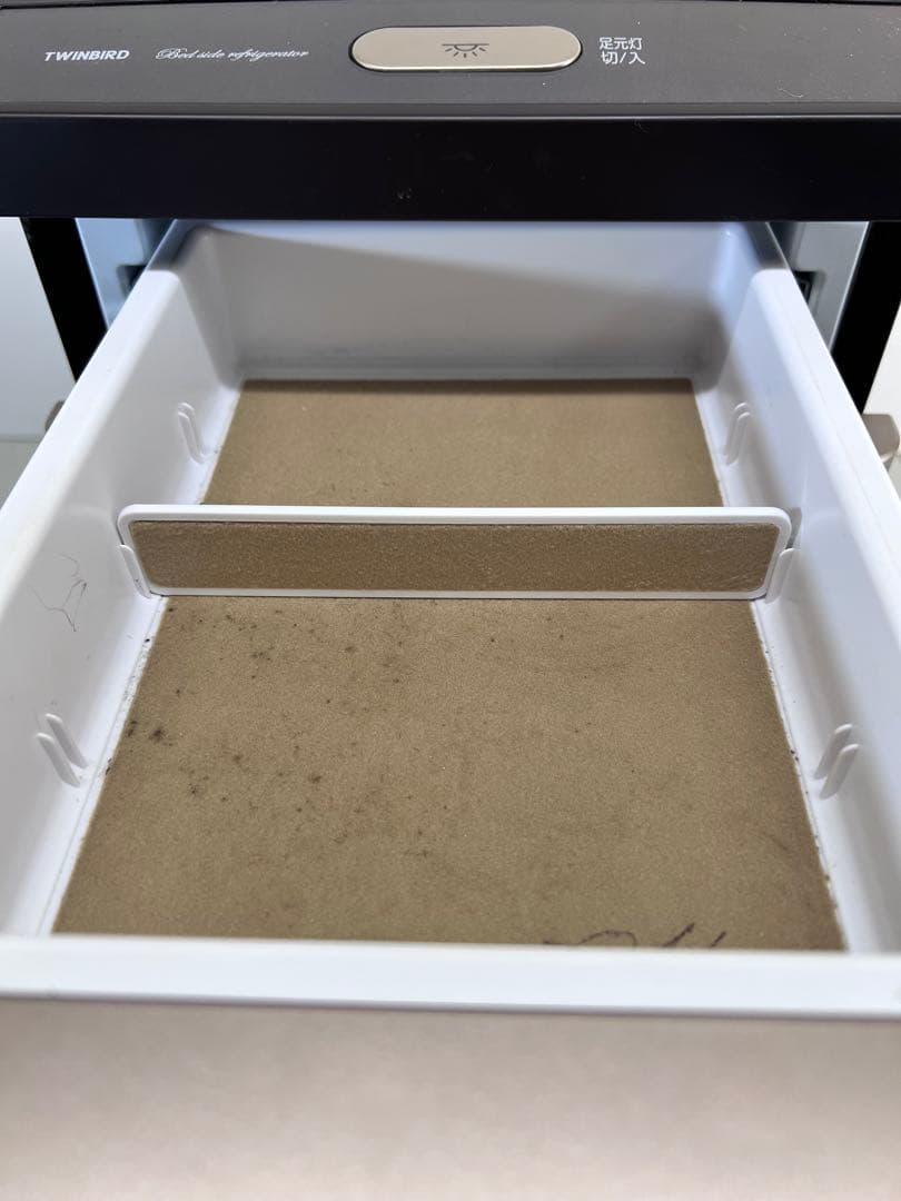 TWINBIRD ベッドサイド冷蔵庫 17L HR-D282 静音