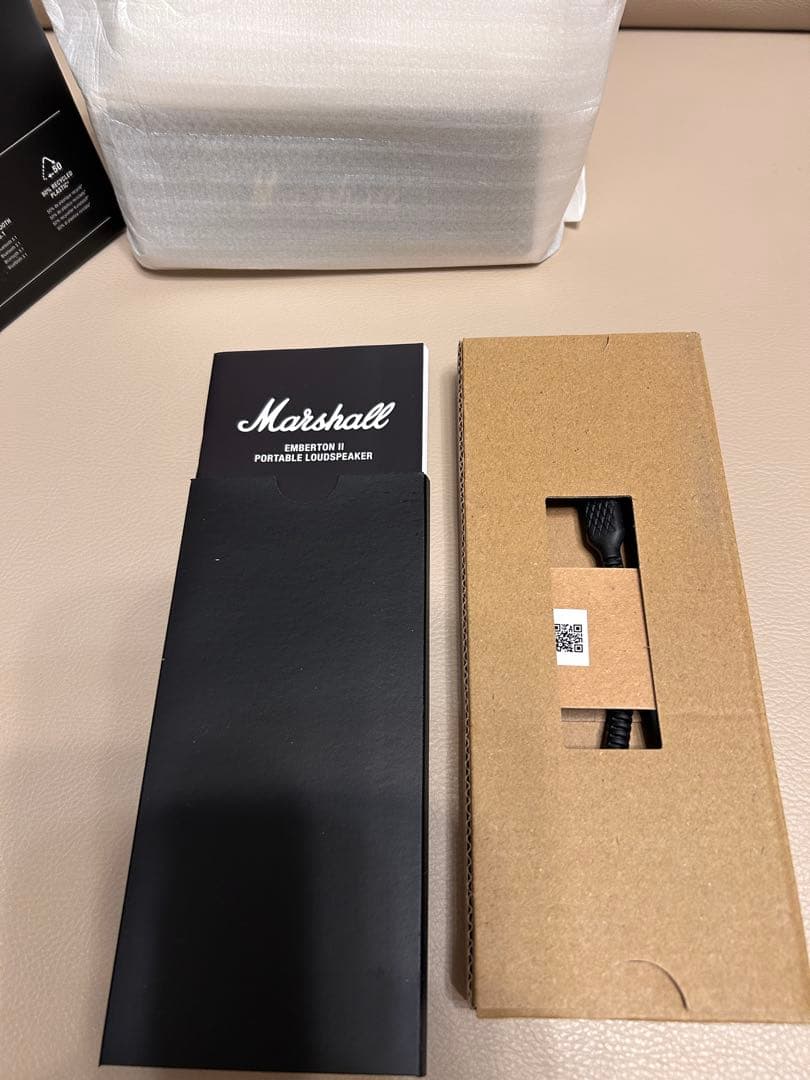 Marshall Emberton II クリーム Bluetoothスピーカー