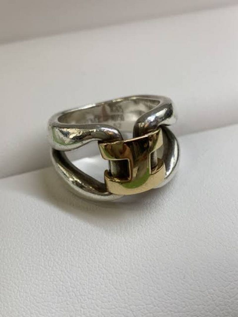 ルドルフ　エルメス ヒストリーリング SV925/750 リング