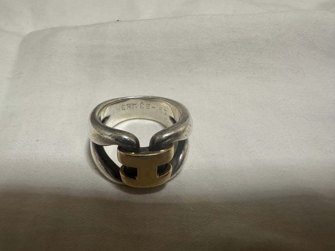 ルドルフ　エルメス ヒストリーリング SV925/750 リング
