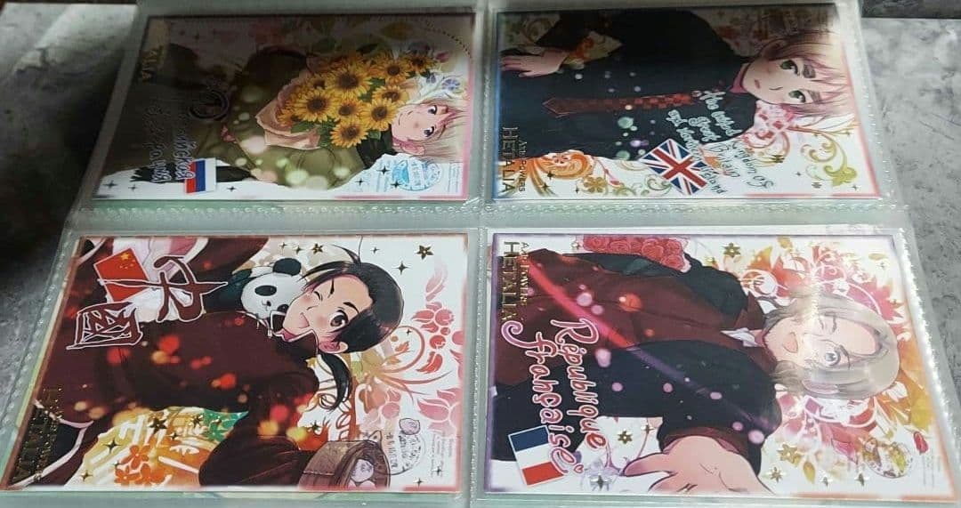 ヘタリア トレーディングカード 初版　68枚　スペシャルカード　ノーマル　原作柄