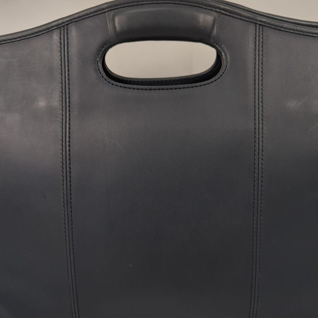 【希少】OLD COACH オール レザー ショルダー ビジネス ハンドバッグ