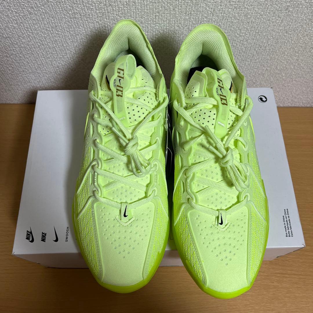 新品 NIKE AIR ZOOM G.T. CUT3 VOLT 28cm