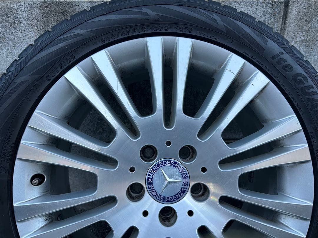 メルセデスベンツVクラス 18インチ スタッドレスタイヤ・ホイールセット