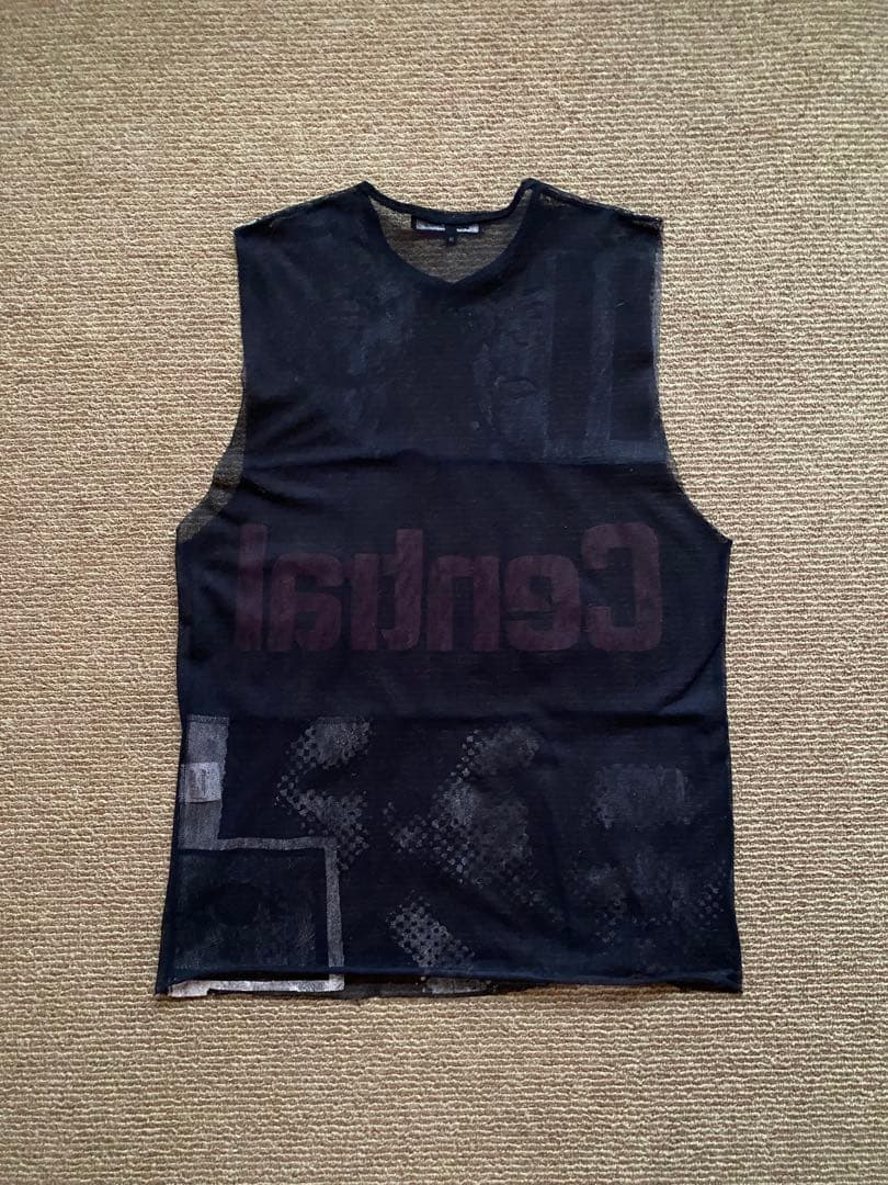 RAF SIMONS 03SS 消費者期 メッシュ タンクトップ