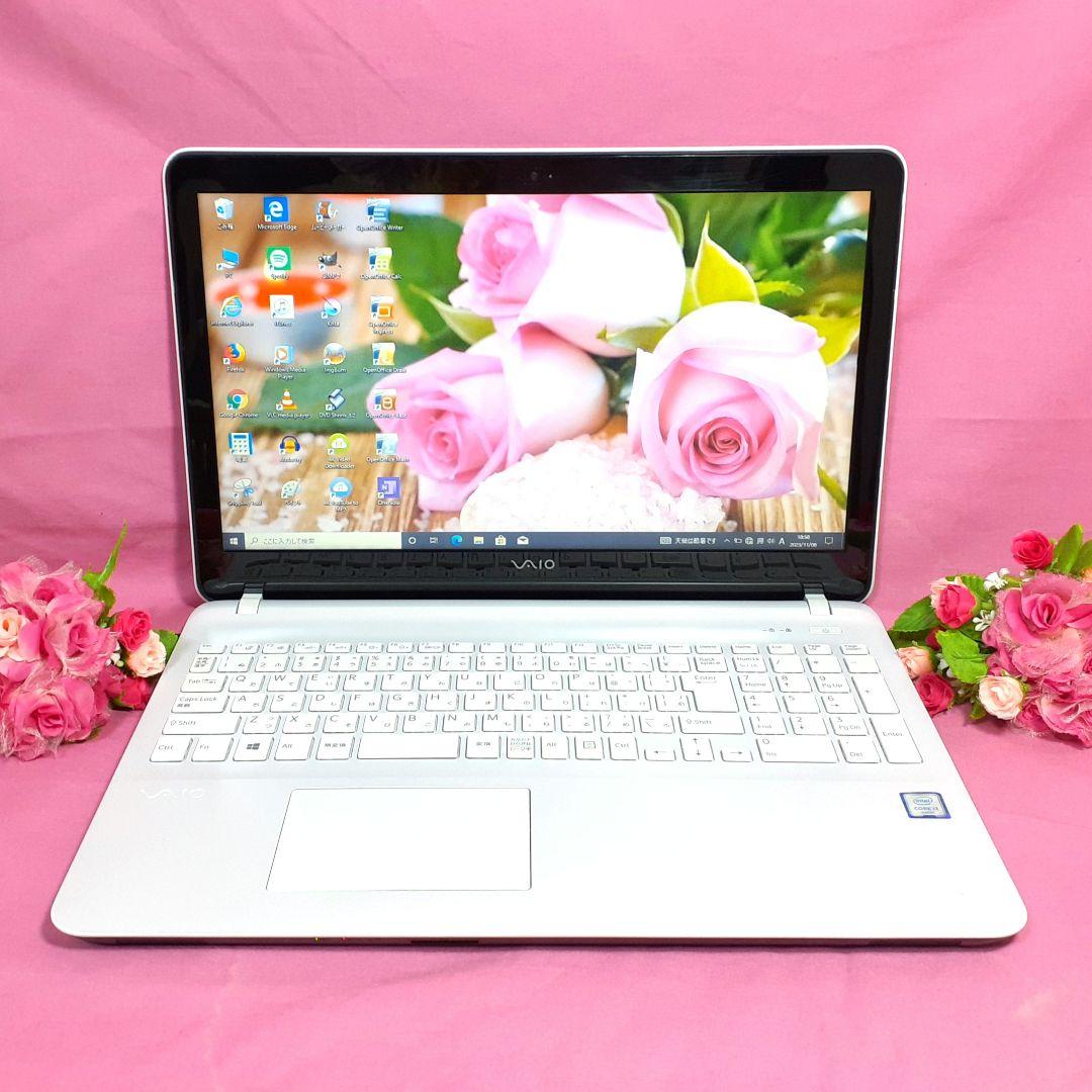 極上品★Win11★4世代CORE-i7★新品SSD512G★8GB★SONY