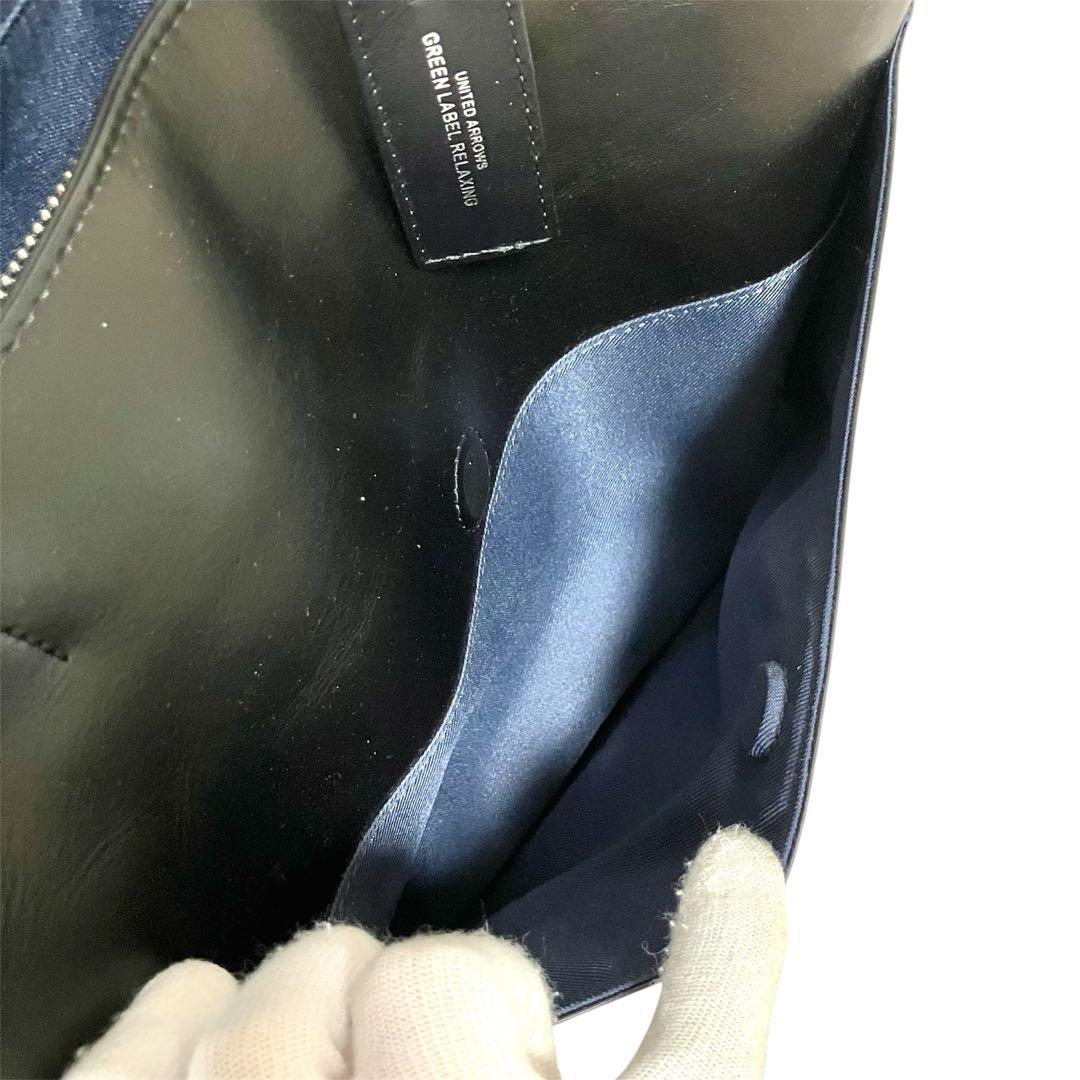 【美品】ユナイテッドアローズ グリーンレーベル リラクシング トートバッグ　黒