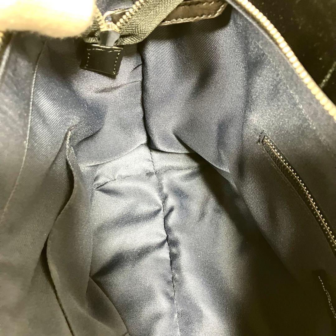 【美品】ユナイテッドアローズ グリーンレーベル リラクシング トートバッグ　黒