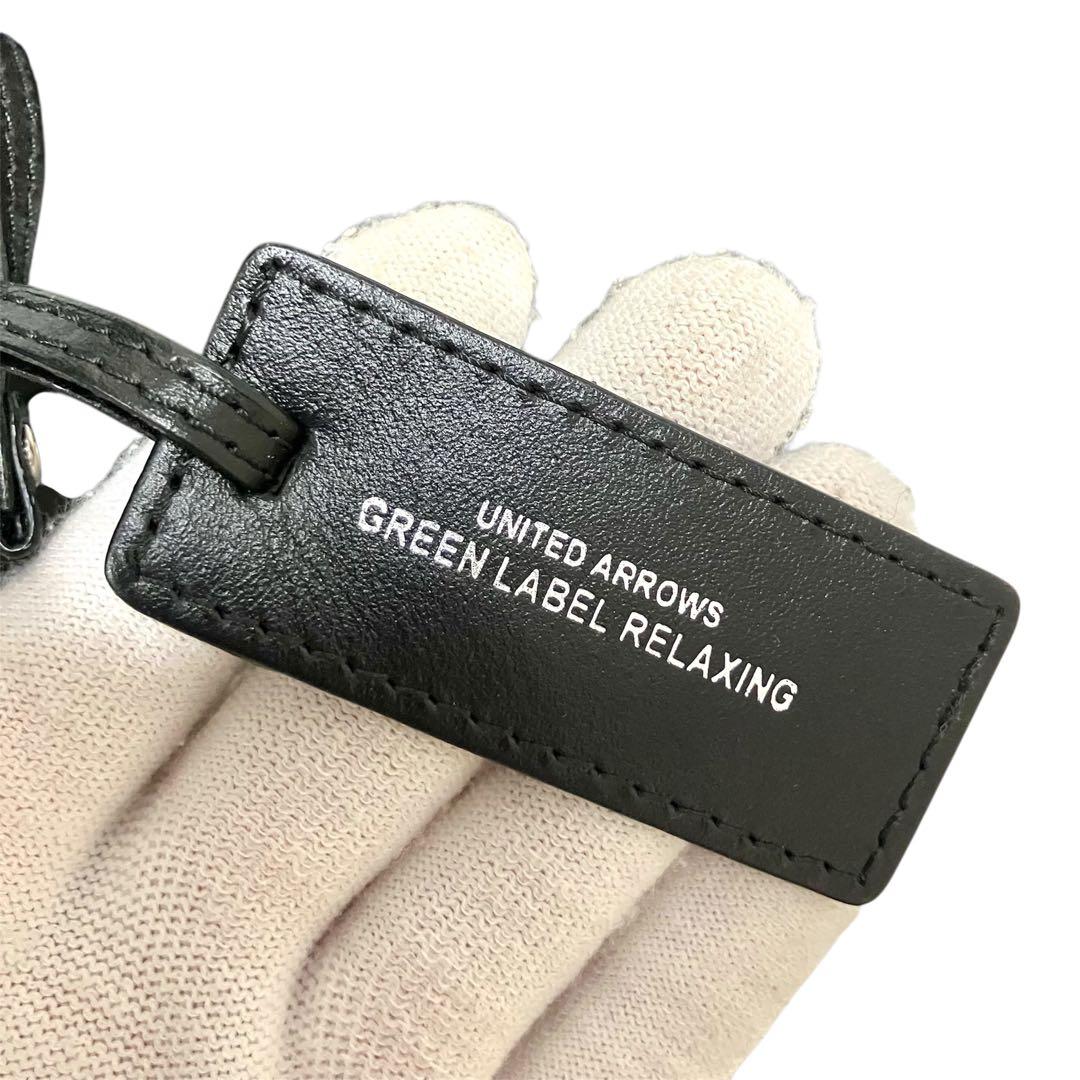 【美品】ユナイテッドアローズ グリーンレーベル リラクシング トートバッグ　黒