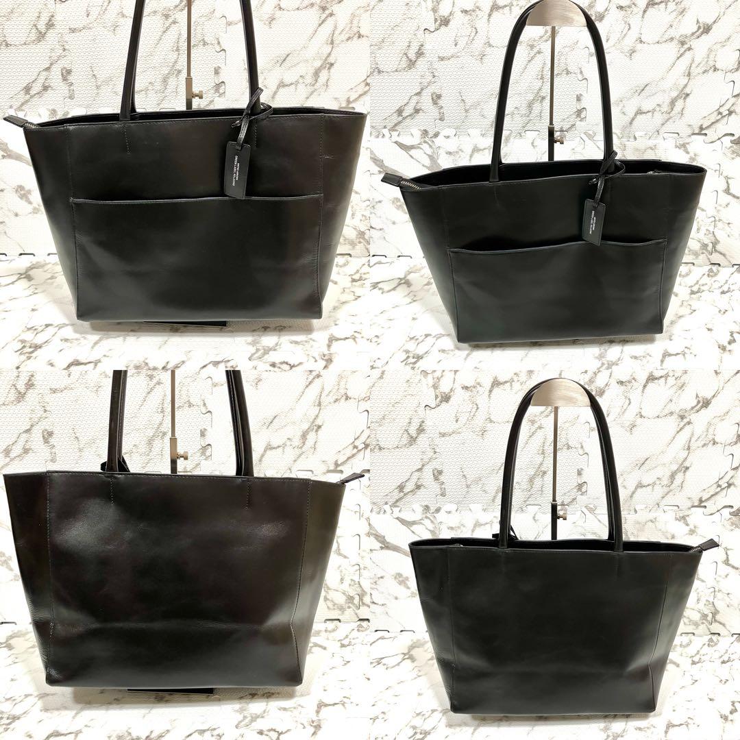 【美品】ユナイテッドアローズ グリーンレーベル リラクシング トートバッグ　黒