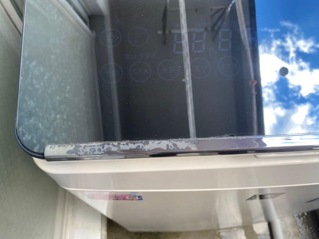 SHARP 乾燥機付き洗濯機　穴なし槽　プラズマクラスターES-PW11E-S