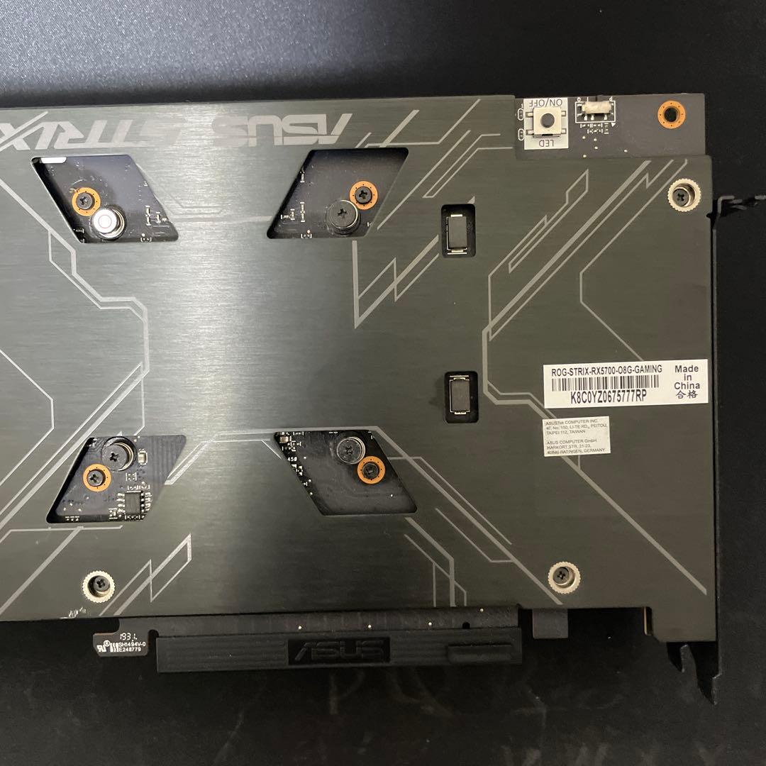 グラフィックボード・グラボ・ビデオカード ROG STRIX RX5700 O8G GAMING
