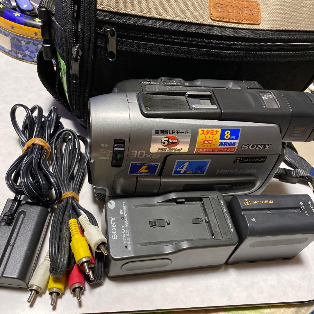 訳あり　SONY VideoHi8 Handycam CCD-TRV92 ②