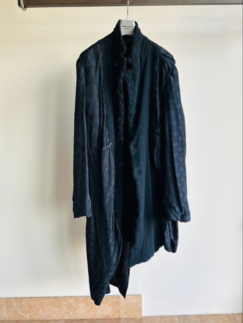 コムデギャルソン.オムプリュス.リバーシブルブラックコート