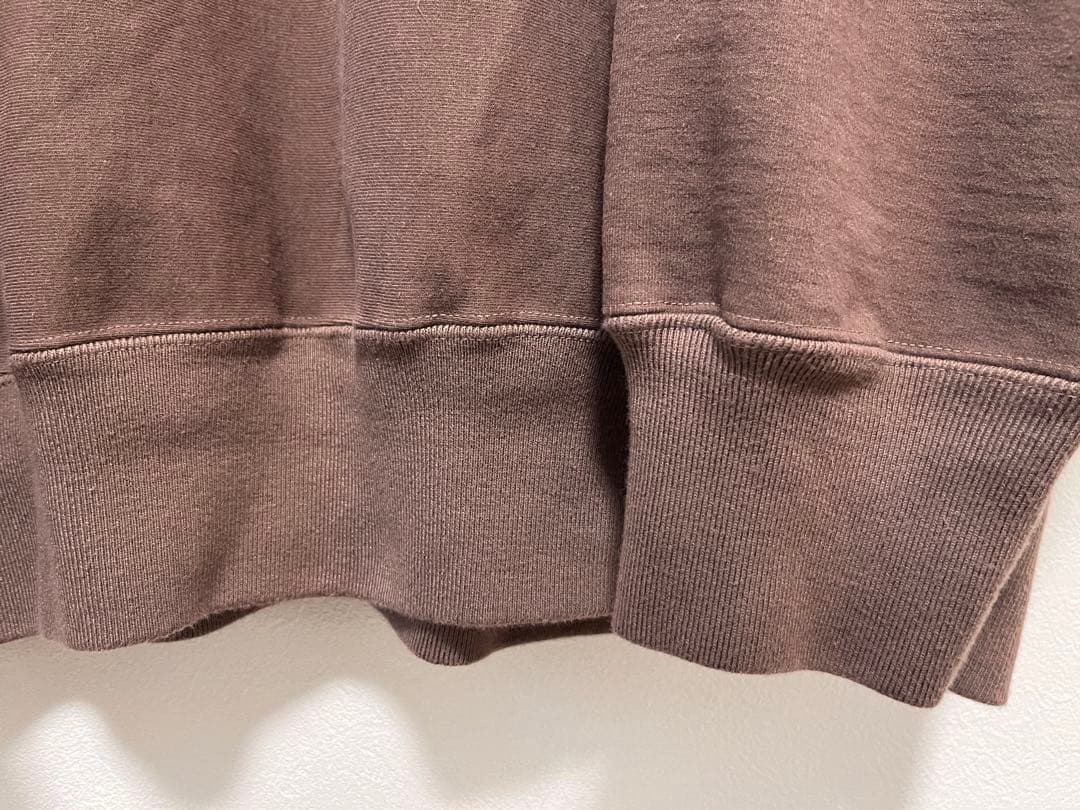 AURALEE super milled P/O 3 sweat スウェット