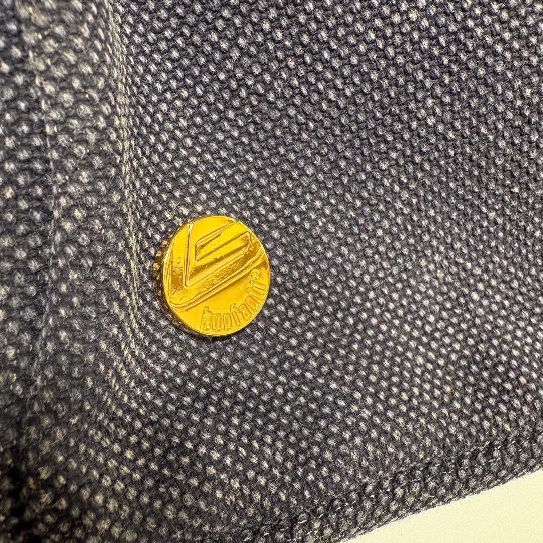 muta MARINE × bonfanti ボディバッグ キャンパス　ネイビー