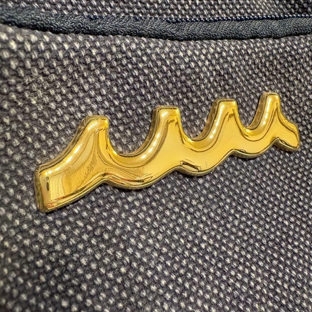 muta MARINE × bonfanti ボディバッグ キャンパス　ネイビー