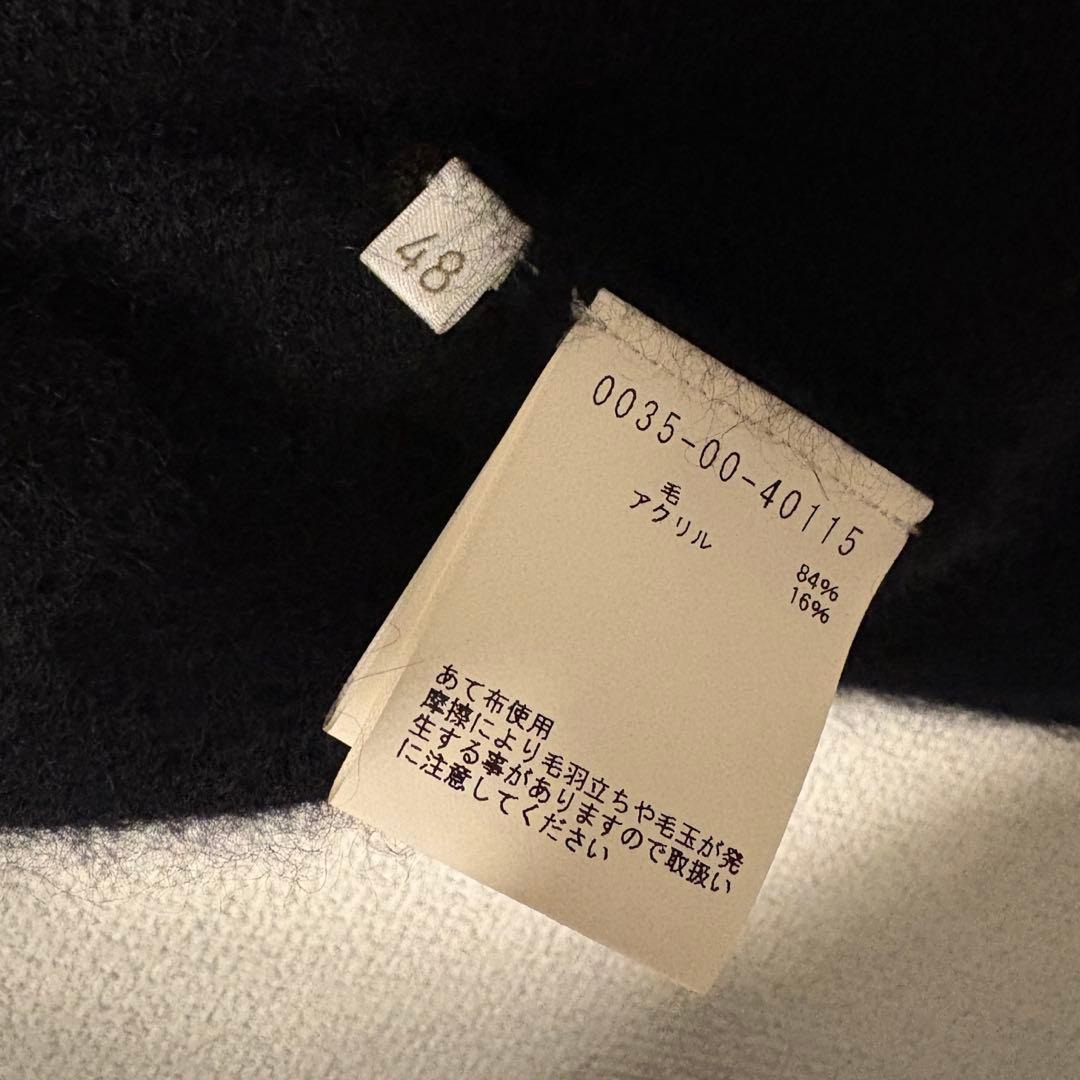 90s モヘアニット　ブラック ABAHOUSE