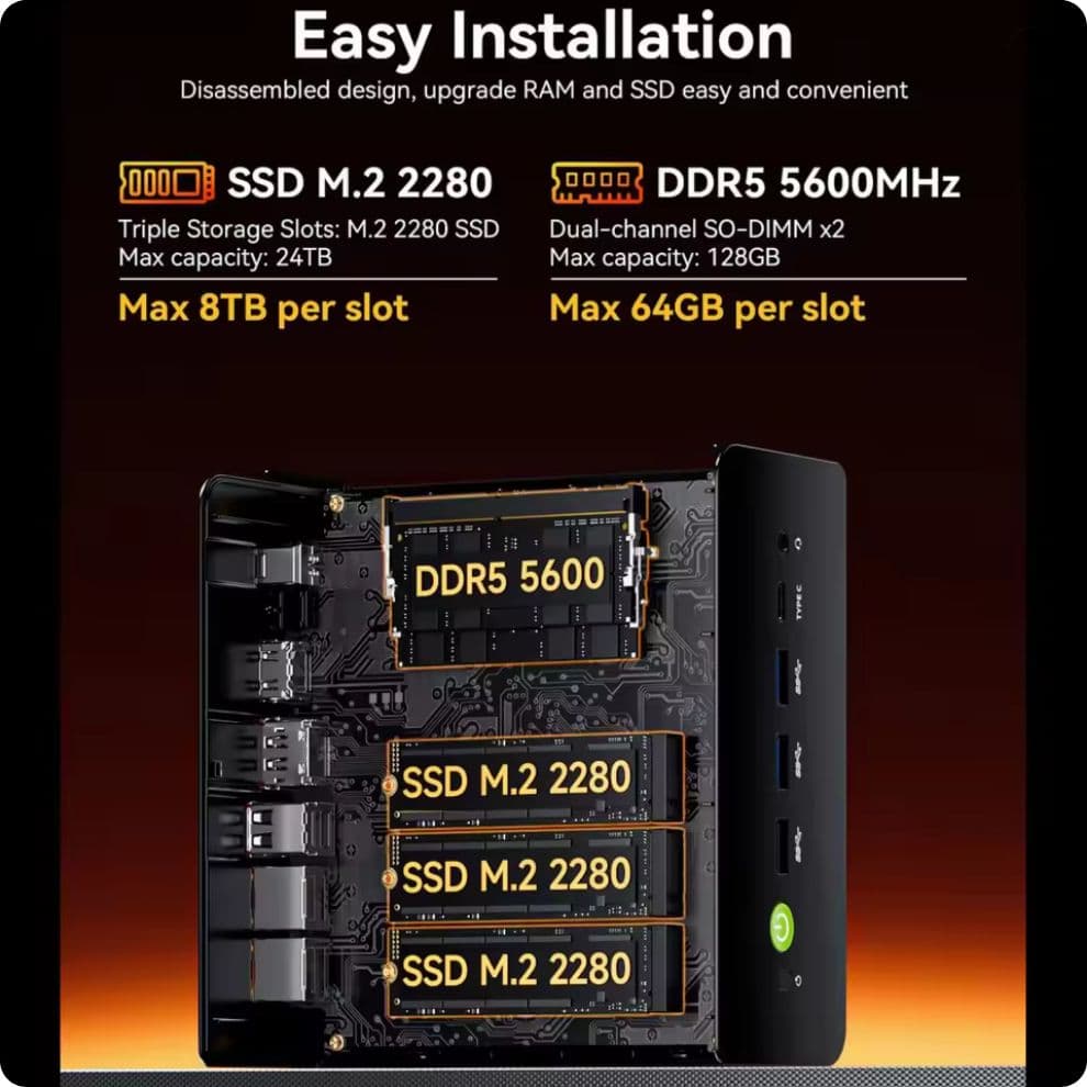 ミニPC GMKtec Nucbox K12 Ryzen 7 H 255 Win11