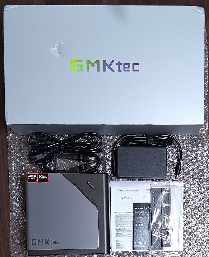 ミニPC GMKtec Nucbox K12 Ryzen 7 H 255 Win11