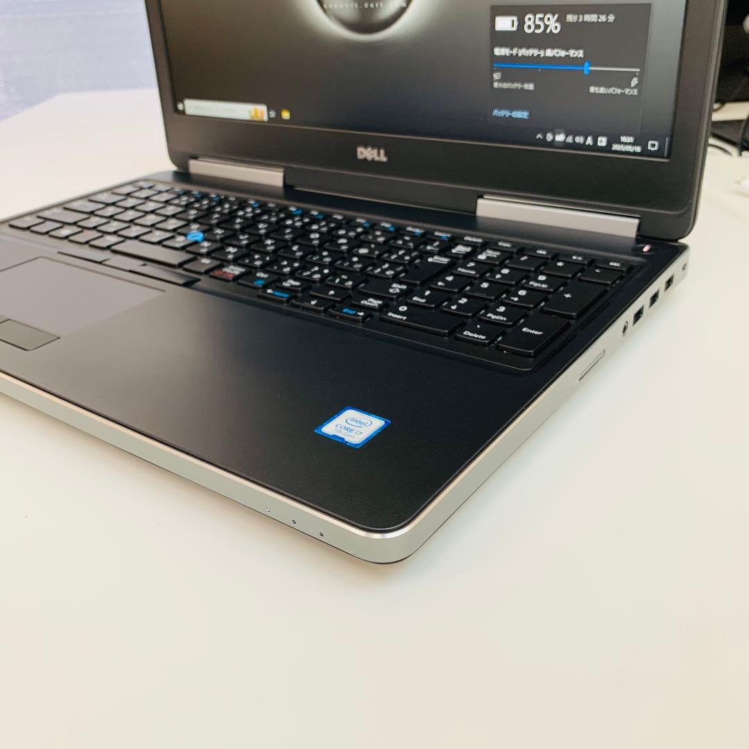 DELL Precision 7520 i7 16GB SSD 256GB超美品