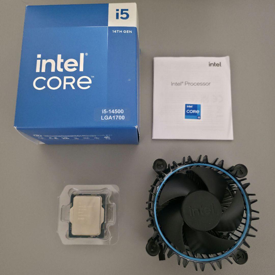 Core i5-14500 CPU リテールクーラー付【使用期間1年】