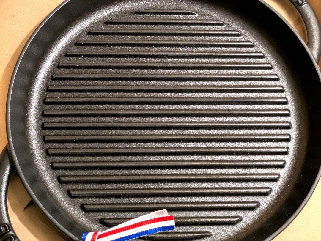 【公式ストア購入】ストウブ ピュアグリル ラウンド 26cm ブラック