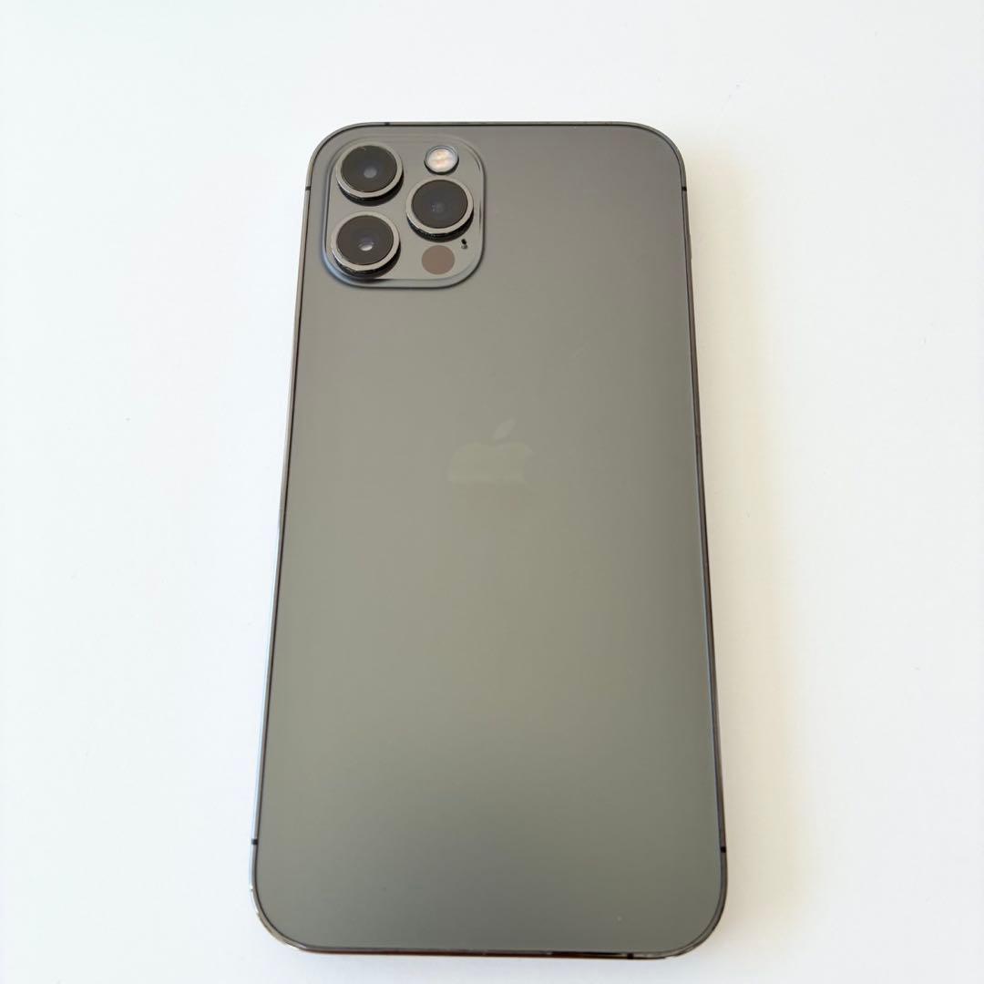 【極美品】iPhone 12 pro Graphite 128GB SIMフリー